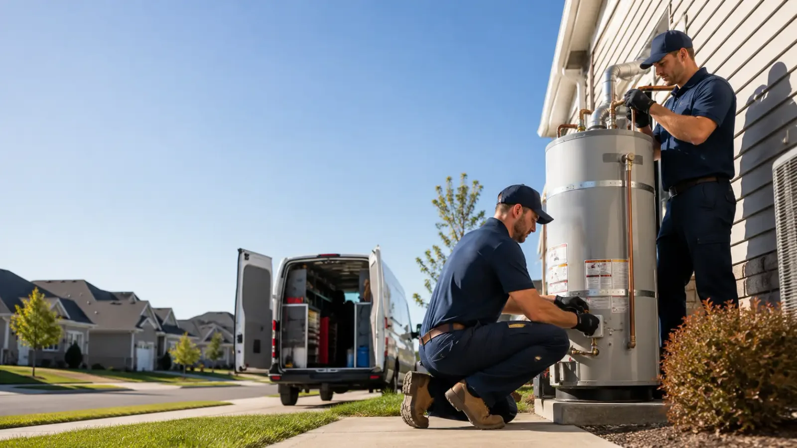 Water Heater Installation in Alborn, MN